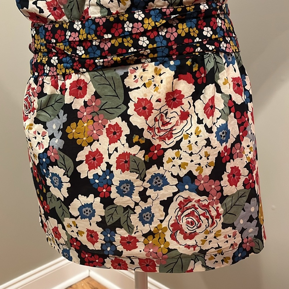Cato Floral Faux Wrap Top Blouse - Picture 3 of 9